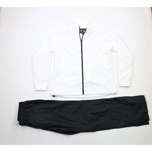 New Forresters Womens Size Large Packable Waterproof Rain Suit Jacket Pants